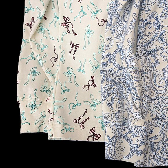 Lands End Mock Turtleneck 2-Pack Petite XS EUC - Picture 3 of 5